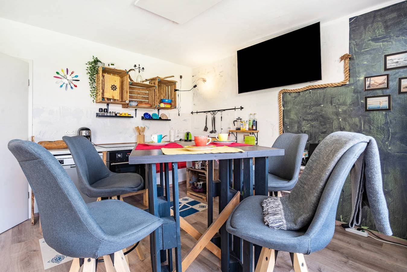 Foto 6 von 25: Ferienwohnung Patchwork  2 Schlafzimmer für maximal 4 personen (50 m²) in alt reddevitz