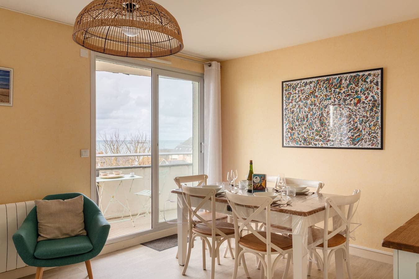 Foto 8 von 13: Ferienwohnung für 2 Personen mit Balkon