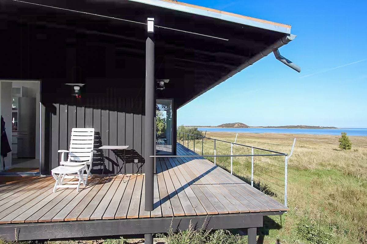 Foto 4 von 30: Haus mit überdachter Terrasse am Stavns Fjord