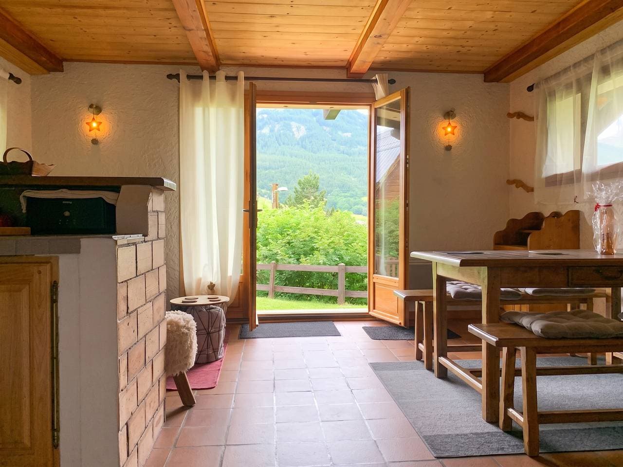 Foto 2 von 24: Charmantes Chalet in Allos, Blick