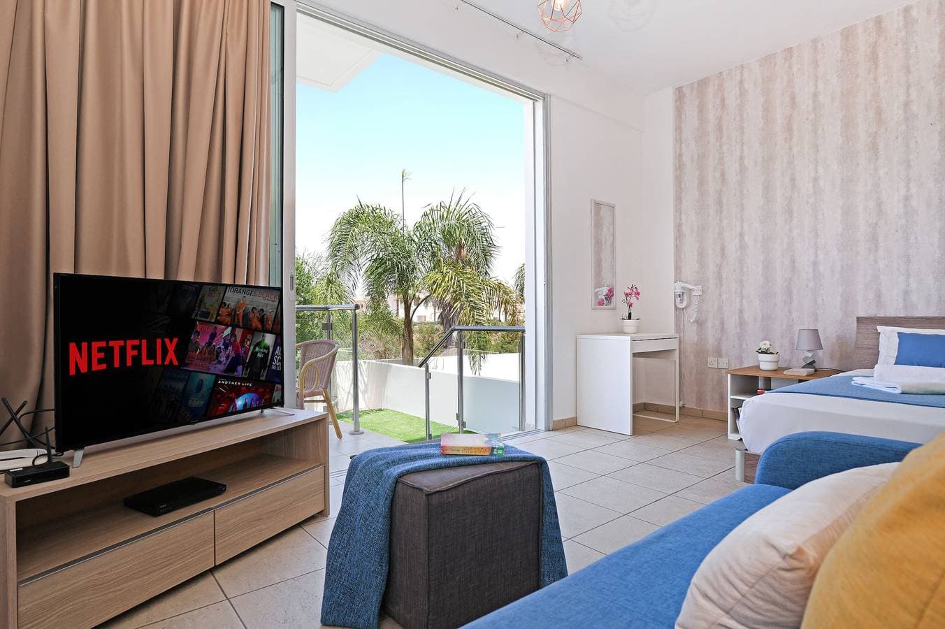 Foto 7 von 36: Ferienwohnung für 3 Personen mit Pool