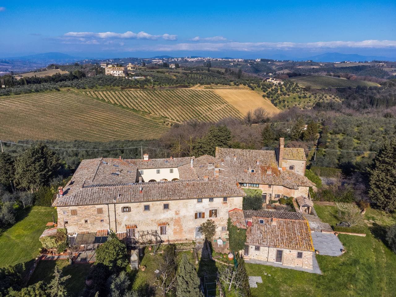 Montefiridolfi: Sehr altes, historisches Landhaus Il Convento 1