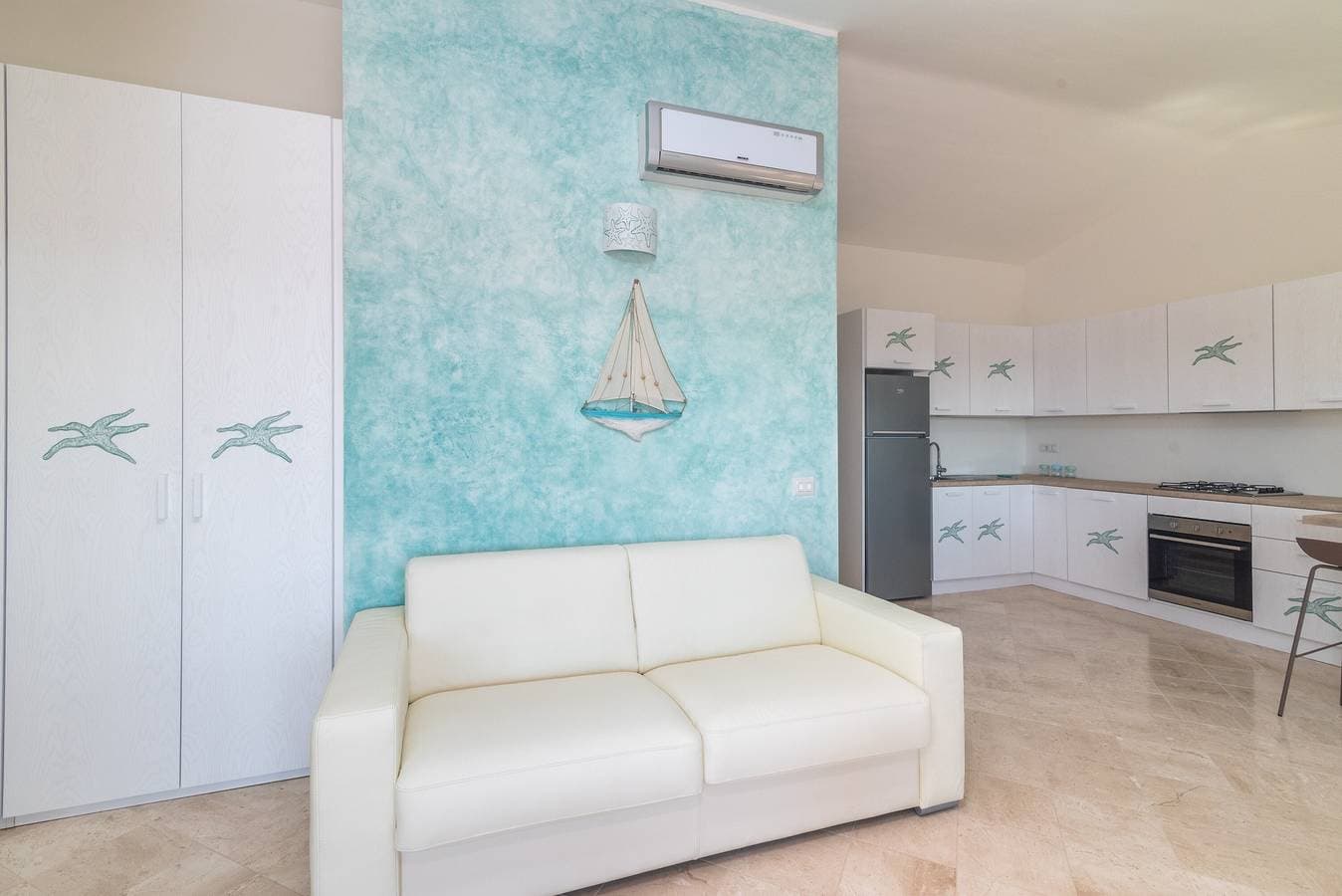 Foto 8 von 26: Ferienwohnung "Stella Maris" mit Meerblick, Gemeinschaftspool und privater Terrasse