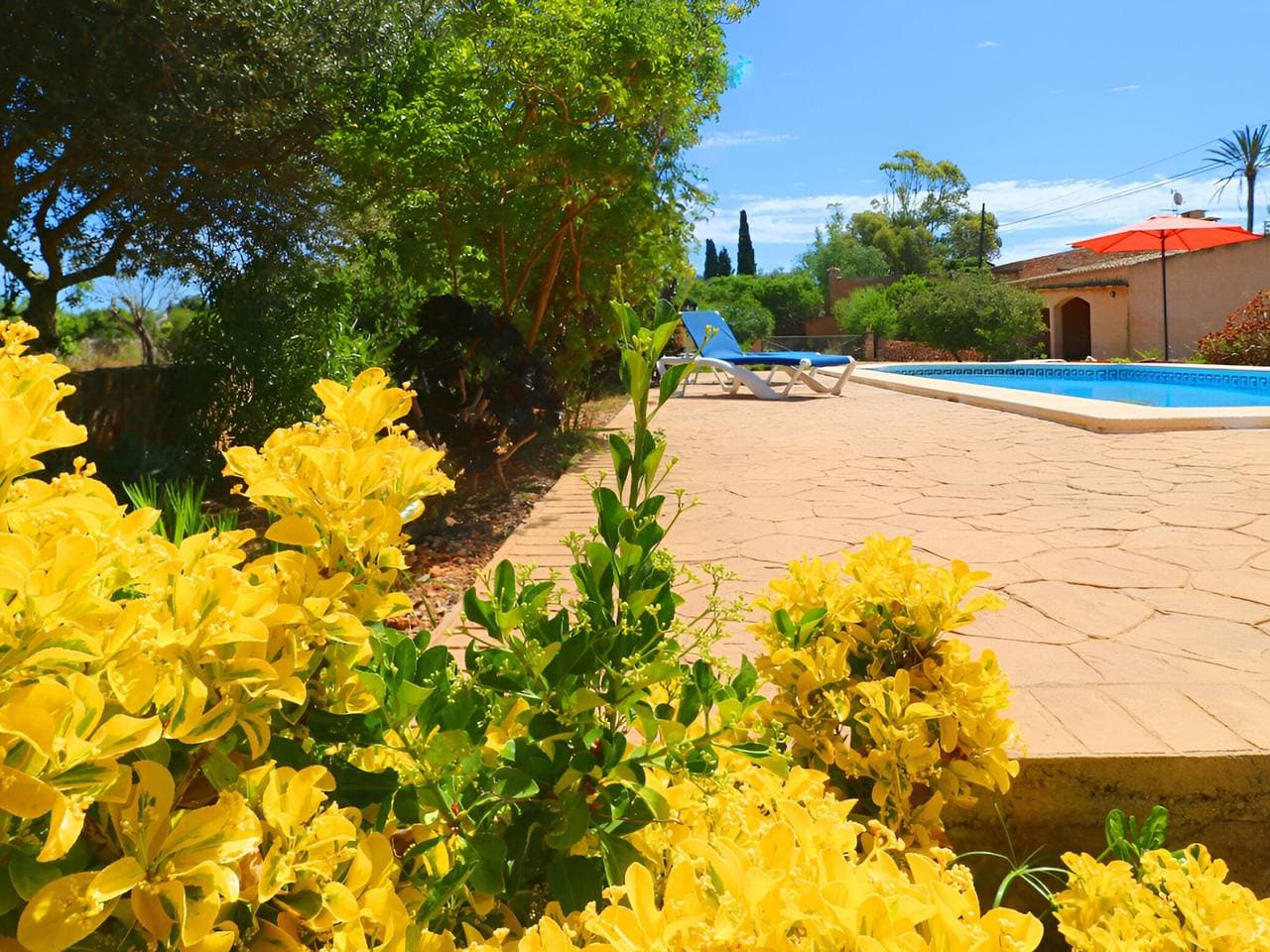Foto 5 von 26: Schöne Villa mit Privatpool und Garten in Es Llombards