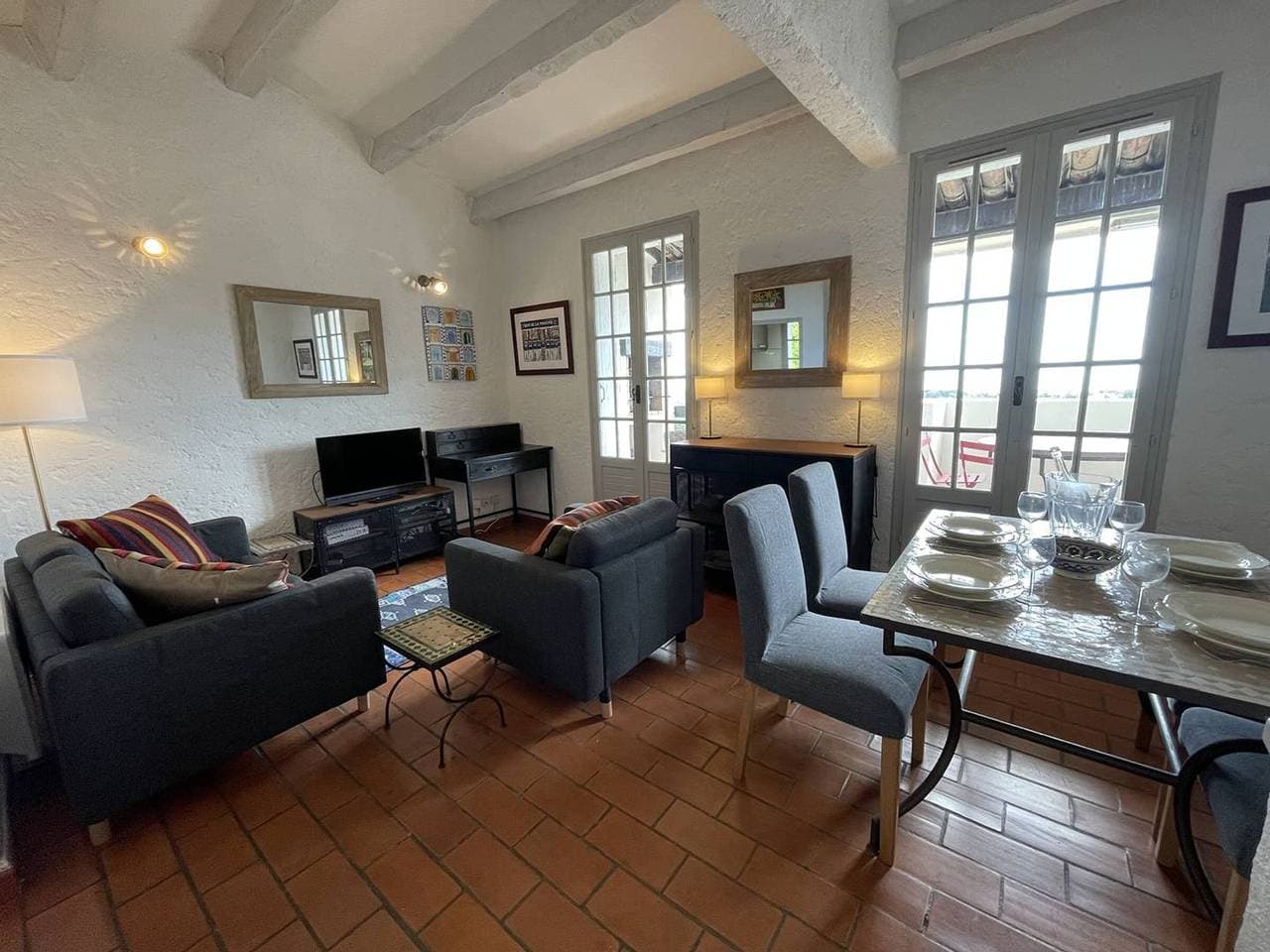 Foto 6 von 17: Haus mit 2 Schlafzimmern, Pool und Tennis in La Croix-Valmer