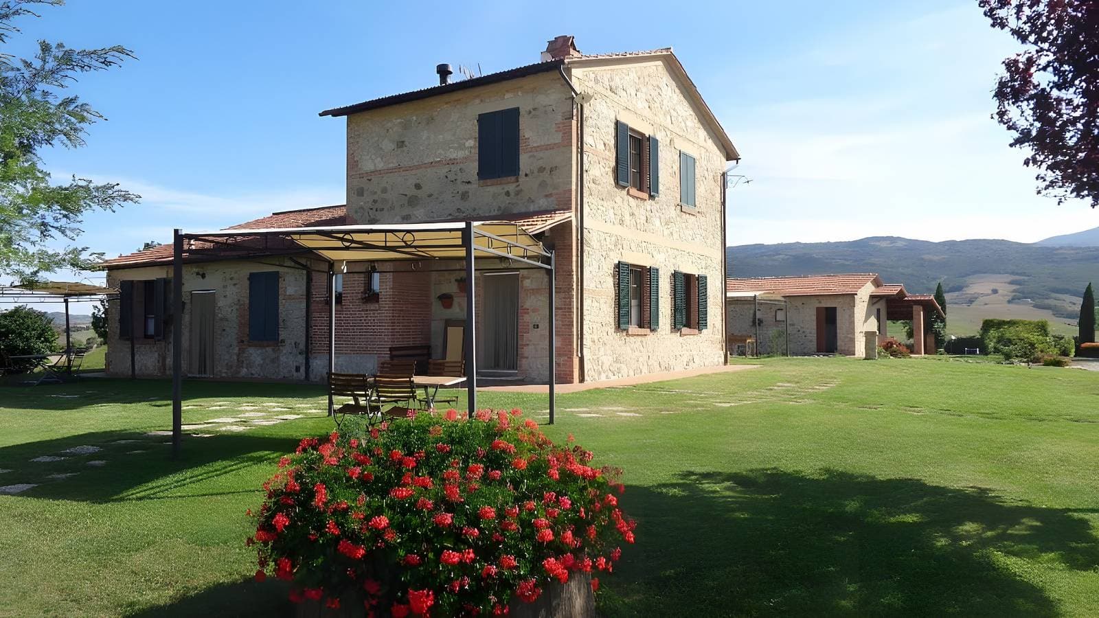 Foto 4 von 21: Apartment 'Giallo - La Valle Del Sole' mit Bergblick und WLAN