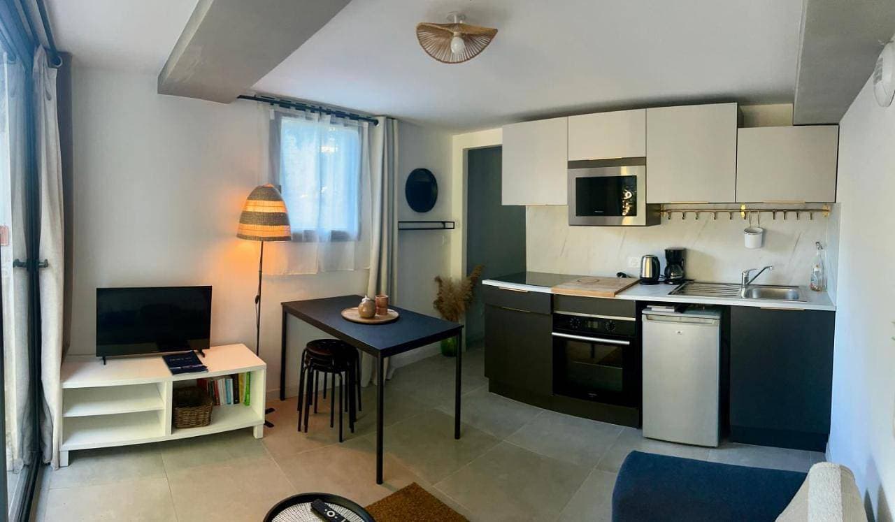 Foto 2 von 15: One-Bedroom Apartment with Garden