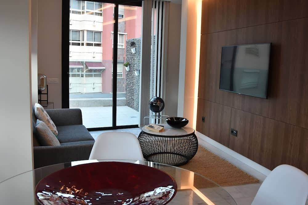 Foto 11 von 22: Atemberaubendes Penthouse im Stadtzentrum mit Terrasse neben dem Sportpier