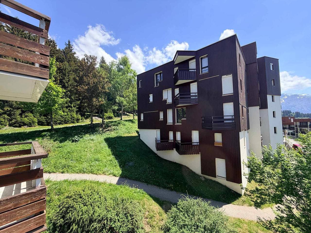Foto 10 von 11: Charmantes Studio-Kabine 4 Pers, Balkon an der Piste