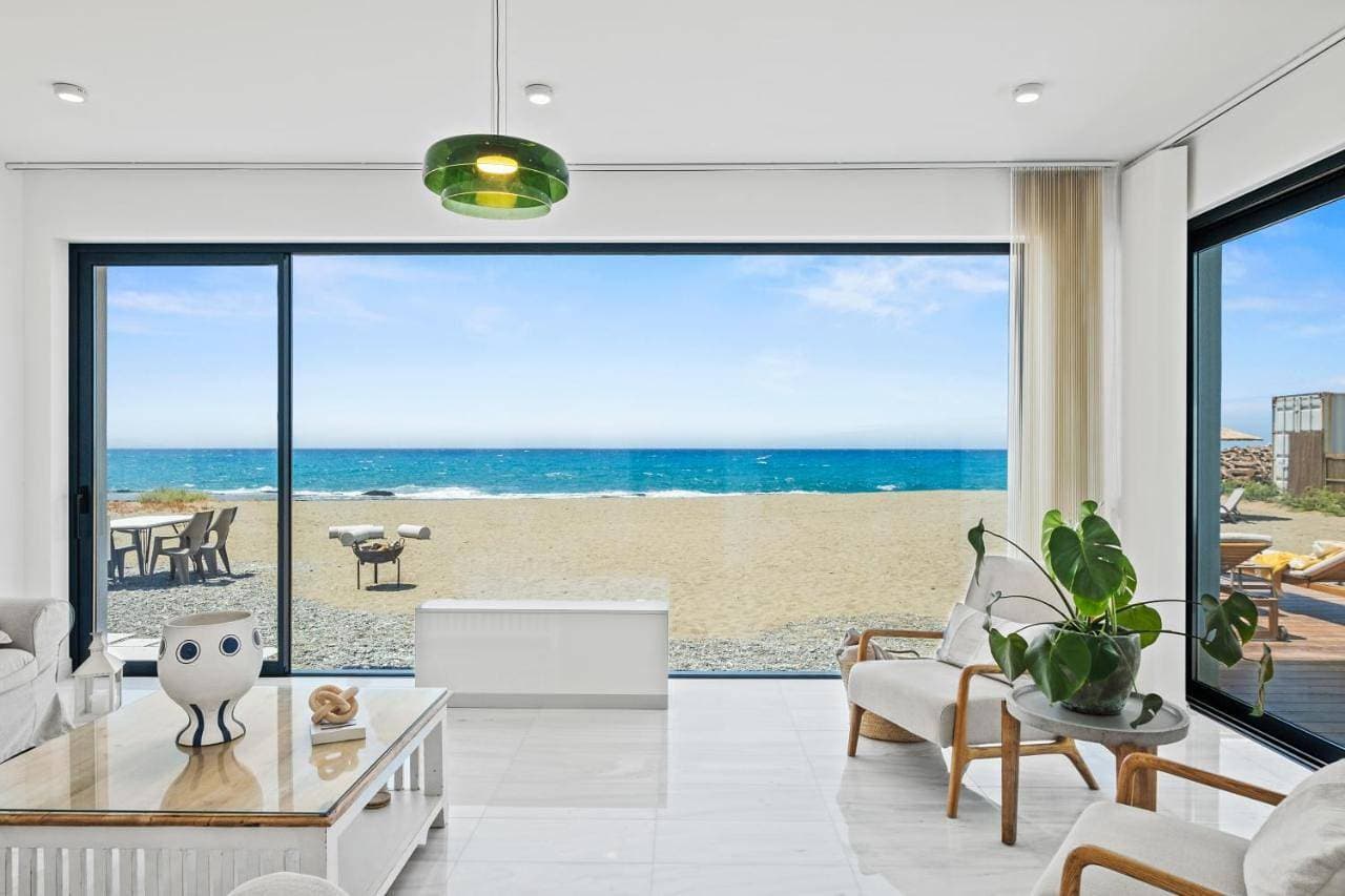 Blue Iris Luxury Beachfront Villa by Nomads - Direct Beach Access & Private Pool 1