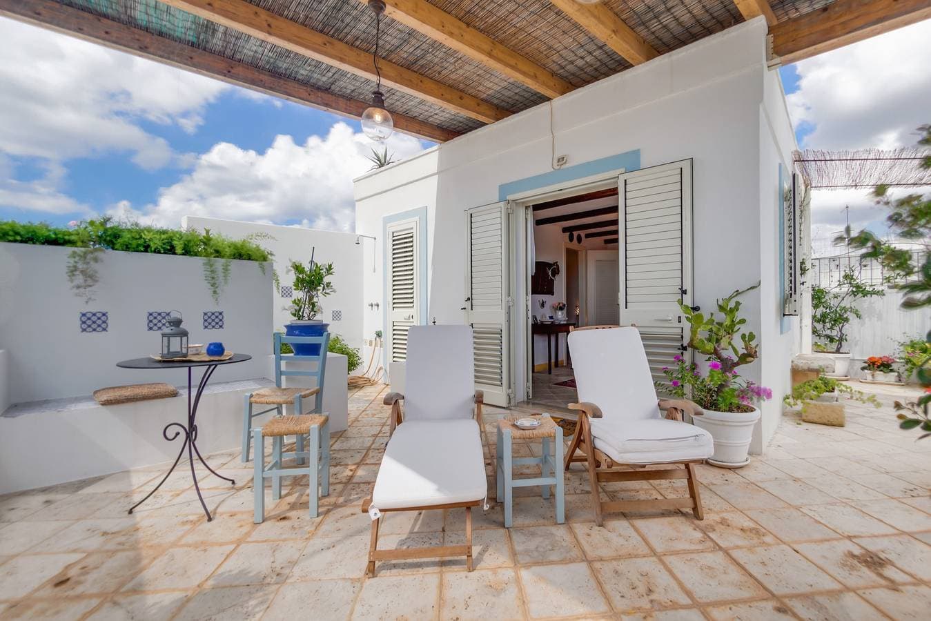 Foto 4 von 29: Ferienwohnung 'Casa Fiammetta' mit Meerblick, privater Terrasse und Klimaanlage