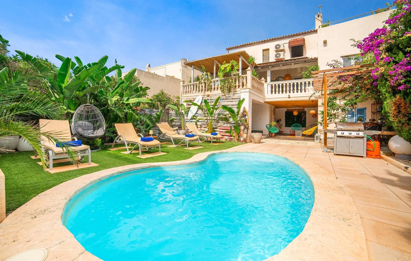Capdepera Oase: Terrasse, Pool, WiFi, 400m zur Stadt 1