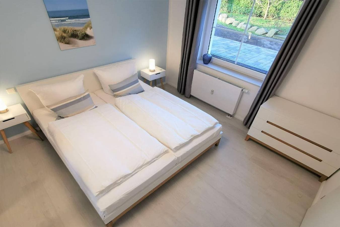 Foto 9 von 20: Moderne Ferienwohnung mit eigener Terrasse - Haus Inselwind FeWo MEERferien