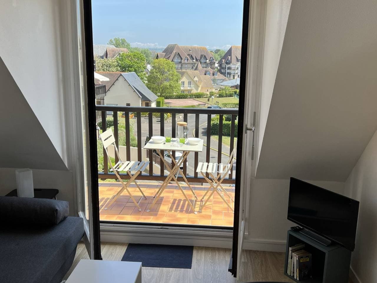 Zweizimmerwohnung direkt am Strand in Cabourg, nahe Thalassotherapie 1