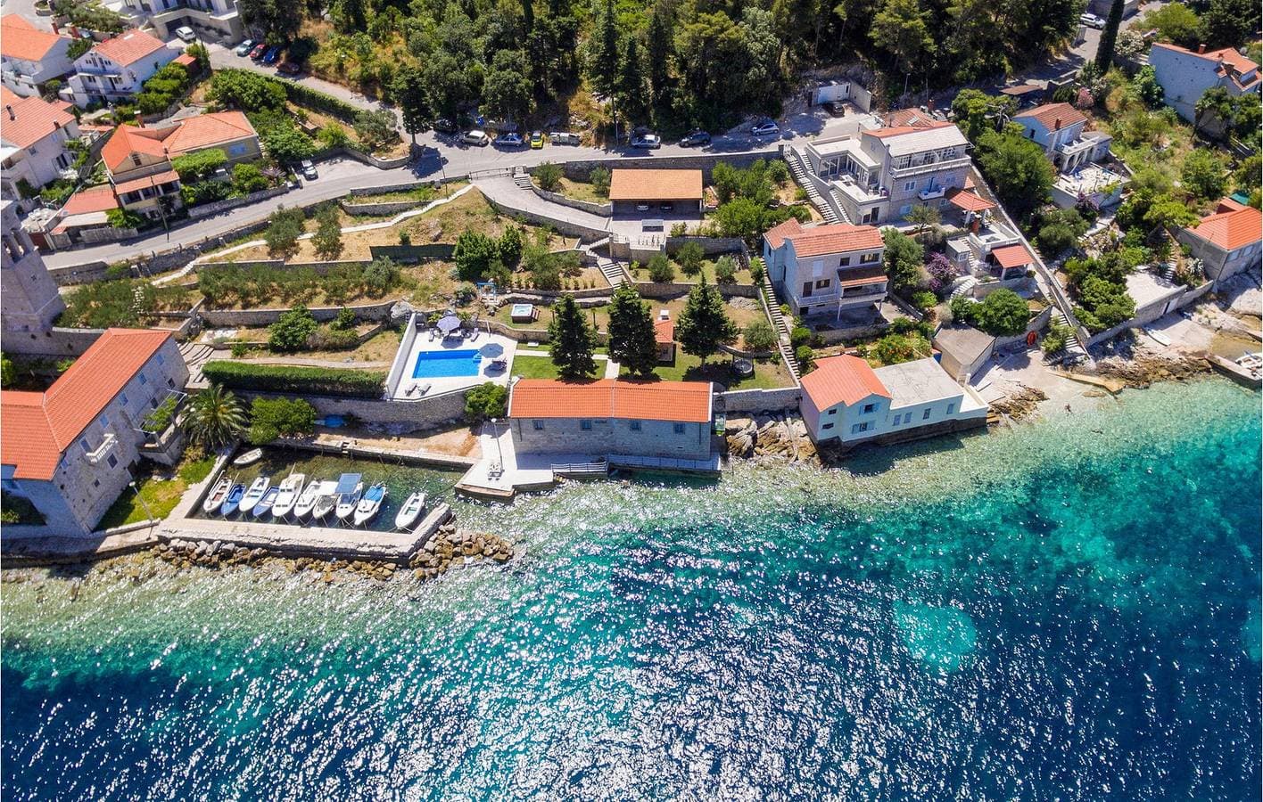 Gemütliche Ferienwohnung am Meer mit beheiztem Pool, WLAN und Parkplatz – 500 m vom Strand entfernt 1