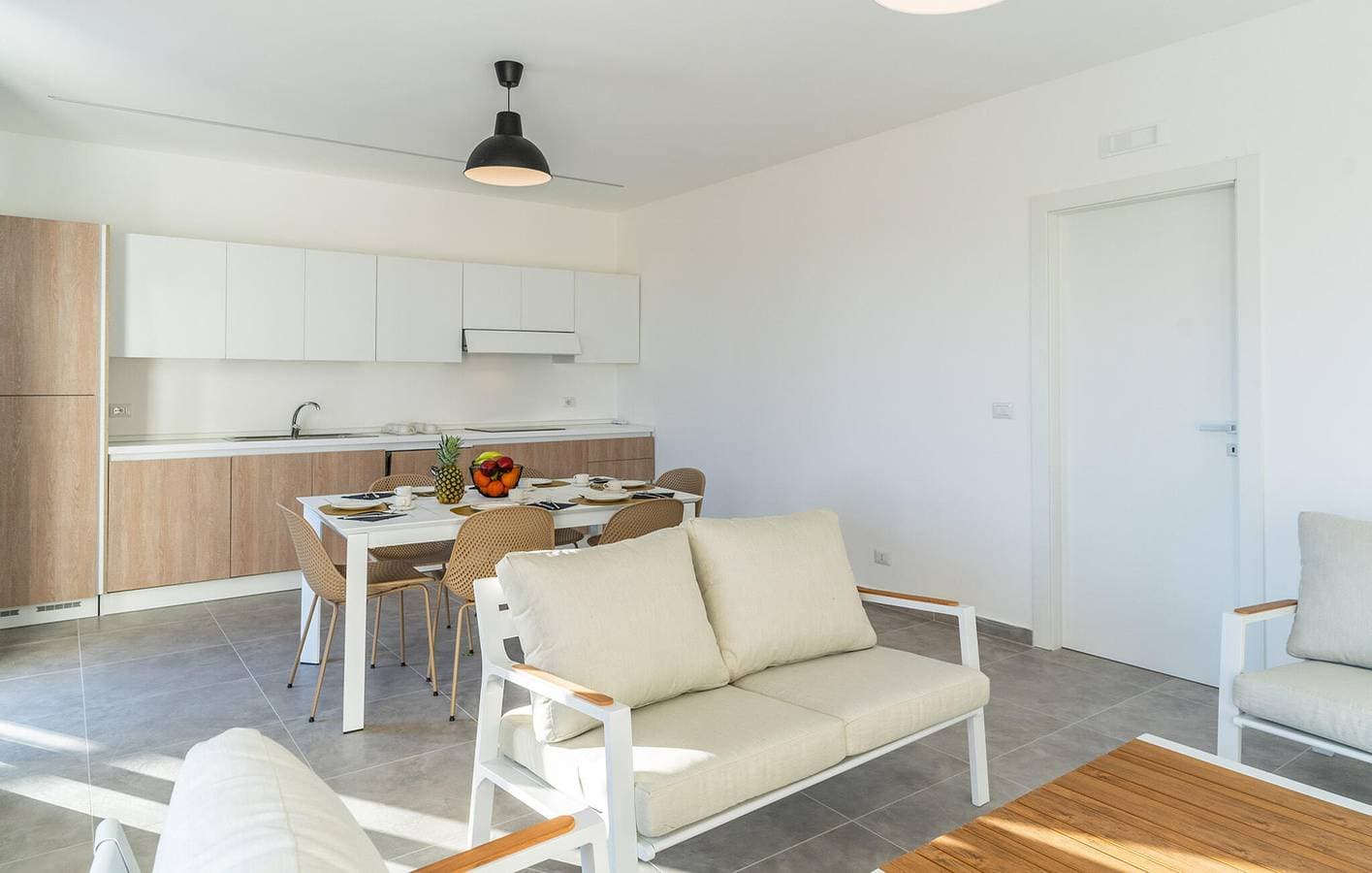 Foto 12 von 24: Gemütliches AC-Apartment mit Terrasse, Parkplatz und WiFi 1,5 km vom Strand von Sampieri entfernt