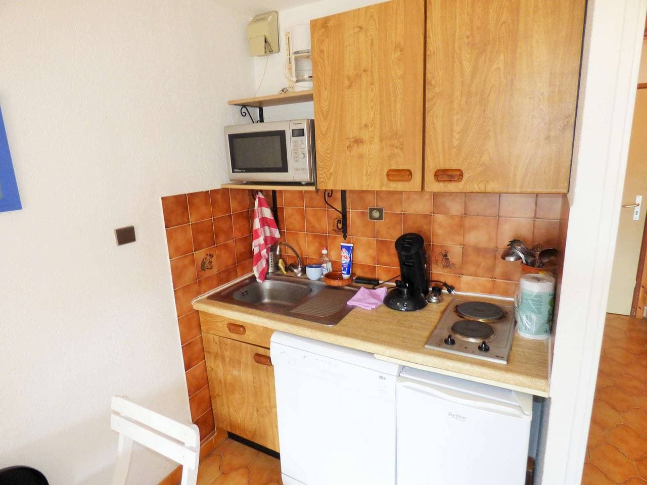 Foto 5 von 7: Studio für 4 Personen, hell, Balkon ...
