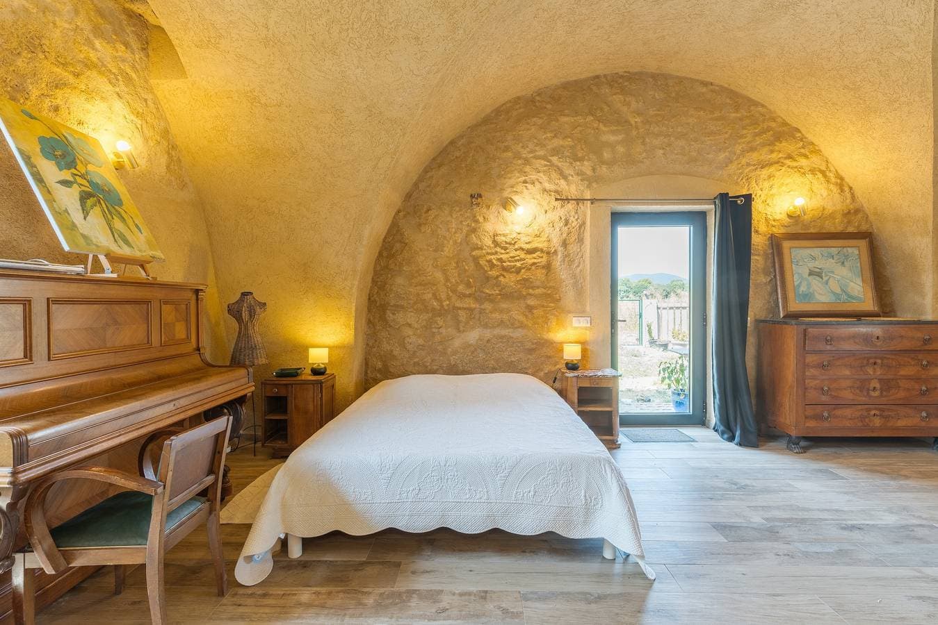 Foto 5 von 21: Einzimmerapartment 'L'Amaryflor' mit privatem Garten