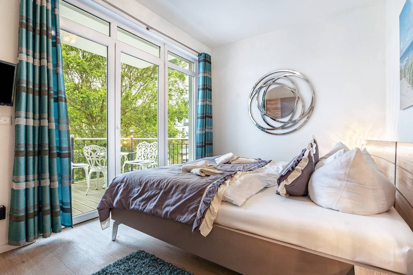 Foto 13 von 30: Apartment 'Wohnung Wilma - Villa Wiederkehr' mit Balkon