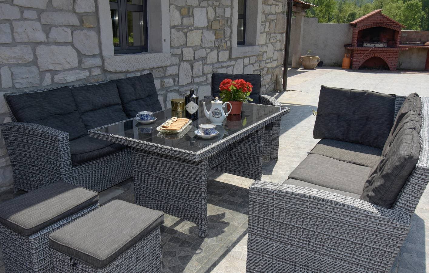Foto 9 von 54: Geräumige Ferienwohnung mit Pool und WLAN, in der Nähe des Restaurants „Konoba Dolina“