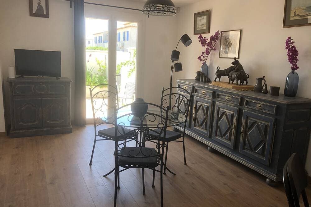 Foto 12 von 18: Comfortable apartment with courtyard close to the center and beach.
