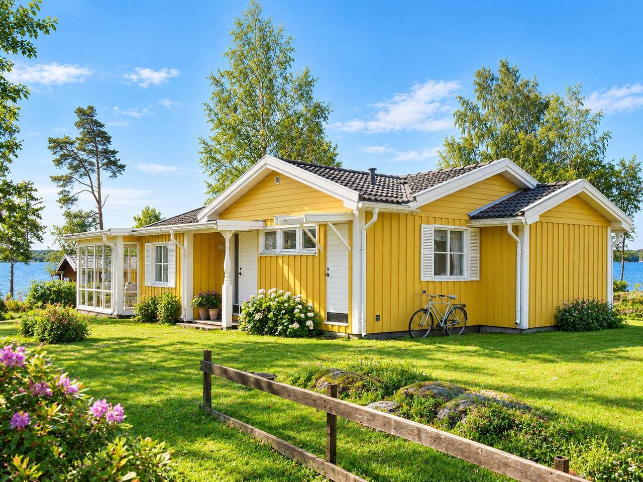 Ferienhaus direkt am Vänernsee 1