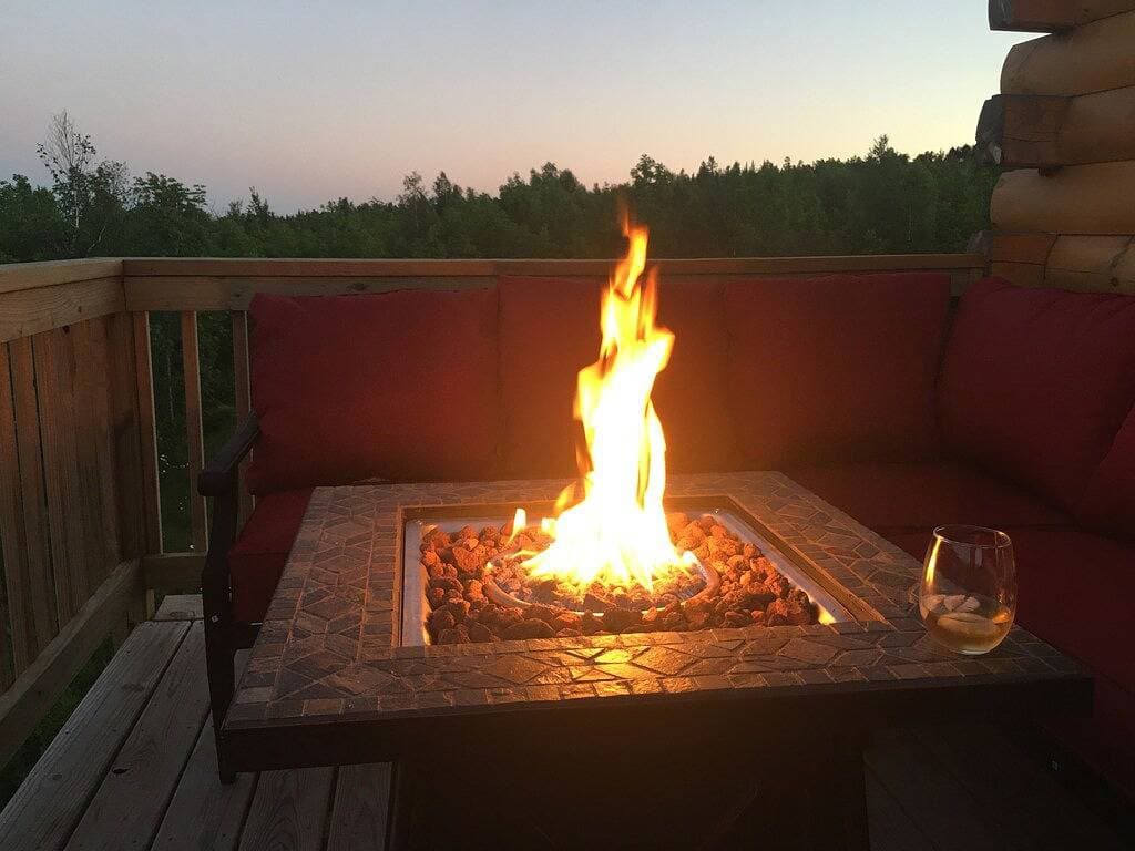 Foto 12 von 27: Lake Superior Log Home Retreat