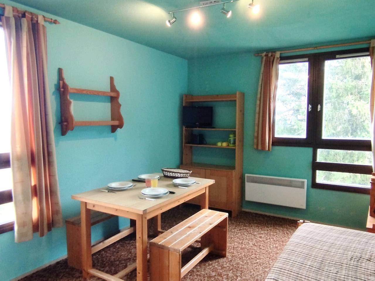 Skistudio mit Kabine, 5. Etage, Les Adrets-Prapoutel 1