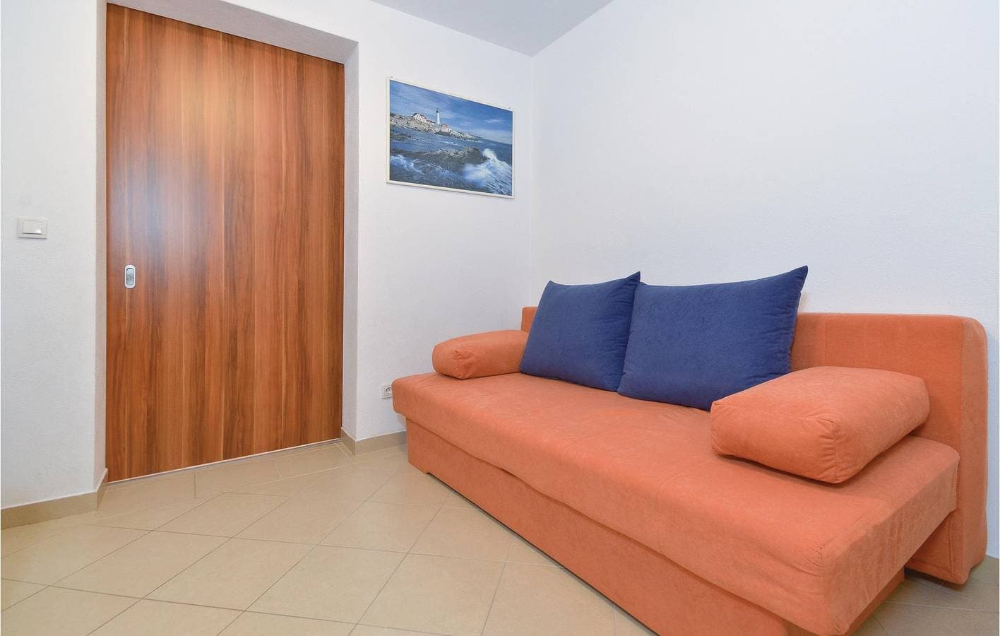 Foto 10 von 20: Apartment mit Meerblick, Terrasse, Parkplatz und WLAN, 700 m vom Strand entfernt