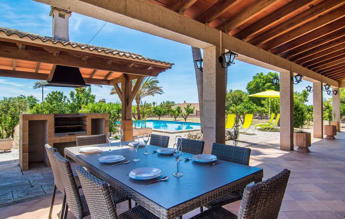 Foto 6 von 41: Sonnige Terrassenwohnung mit Pool: Binissalem Gem