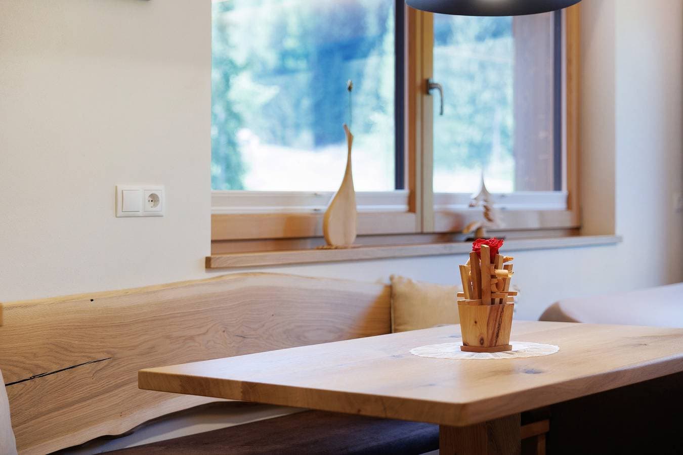 Foto 8 von 40: Apartment 'Weissbrunn Lisa' mit Bergblick, Gemeinschaftsterrasse und WLAN
