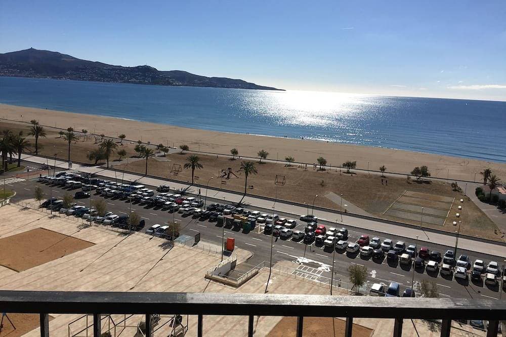 2 Schlafzimmer Balkon mit schöner Aussicht, direkt am Strand, familienfreundlich 1