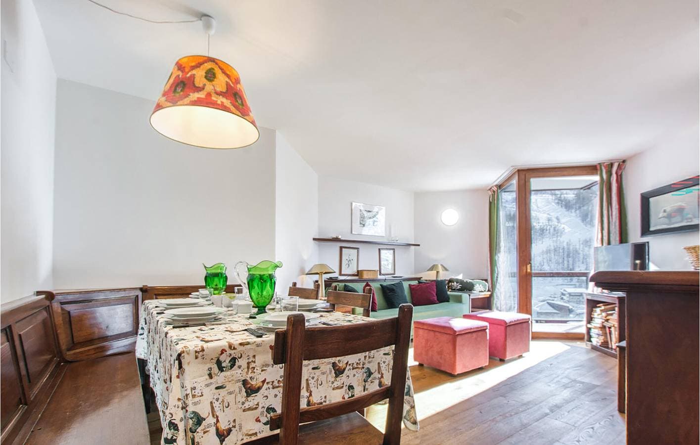 Foto 12 von 23: Gemütliches Ski-Apartment mit Garage und Terrasse - 500m nach Breuil-Cervinia