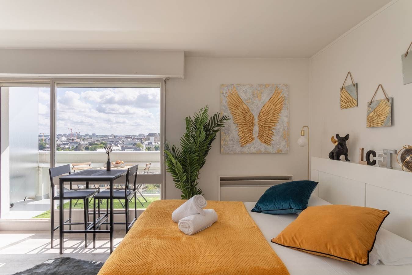 Foto 4 von 11: Ferienwohnung für 2 Personen mit Balkon