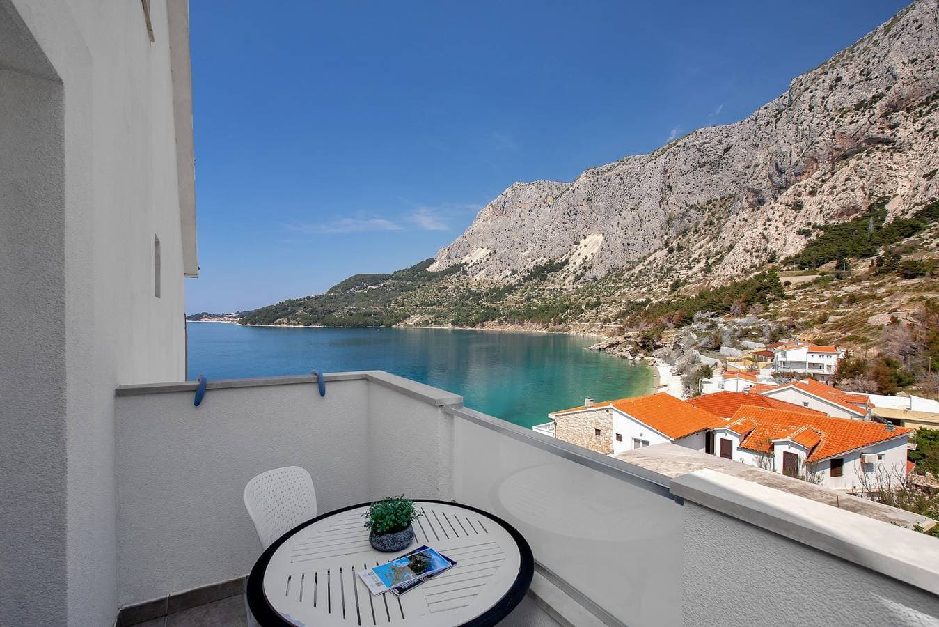 Studio Appartement mit Balkon und Meerblick Drasnice, Makarska As-2581-a 1