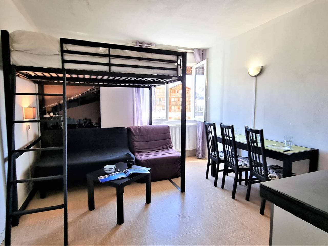 Studio 2/3 Personen, nahe Sessellift, Wifi, Parkplatz 1