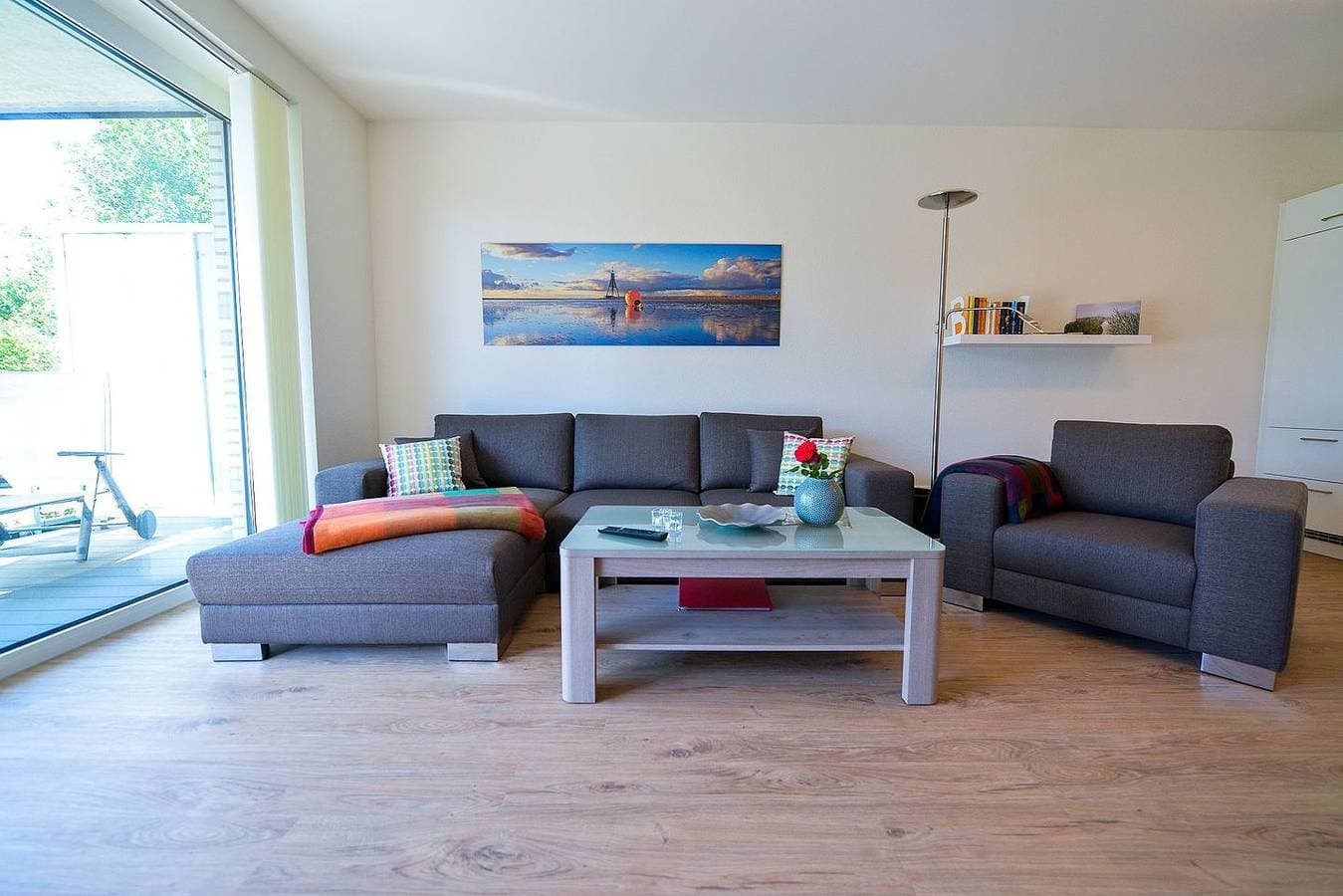 Haus Hohe Geest Hg05 – barrierearme Ferienwohnung mit Balkon & Sauna 1
