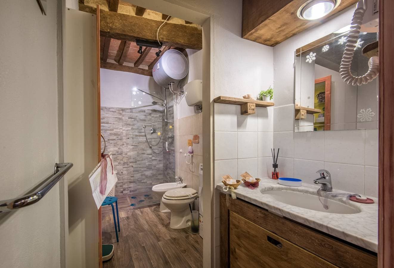 Foto 11 von 21: Ferienhaus 'La Casa Gialla Di Buonconvento' mit WLAN und Klimaanlage