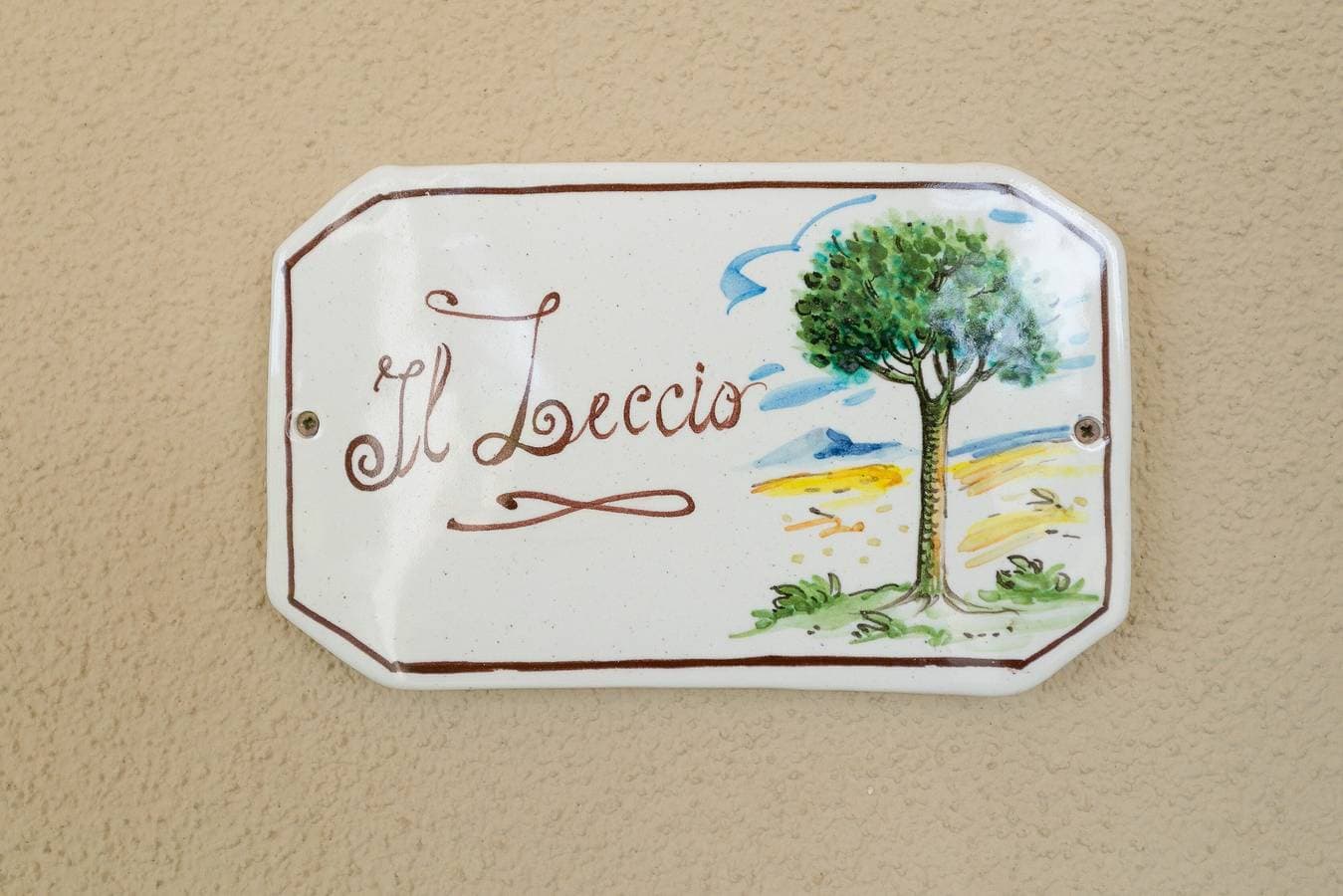 Foto 11 von 24: Bauernhof 'Agriturismo I Debbi - Il Leccio' mit privater Veranda, WLAN und Klimaanlage