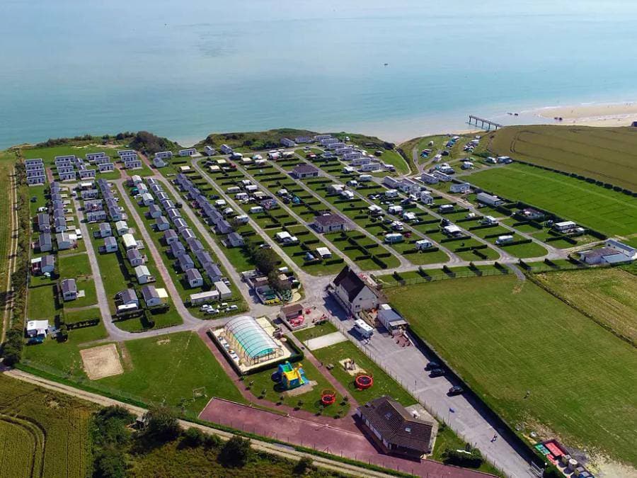 Flower Camping Omaha Beach - Unterkunft 2 personen - Cyclo Lodge 8 m² (1 Schlafzimmer) 2 Personen 1