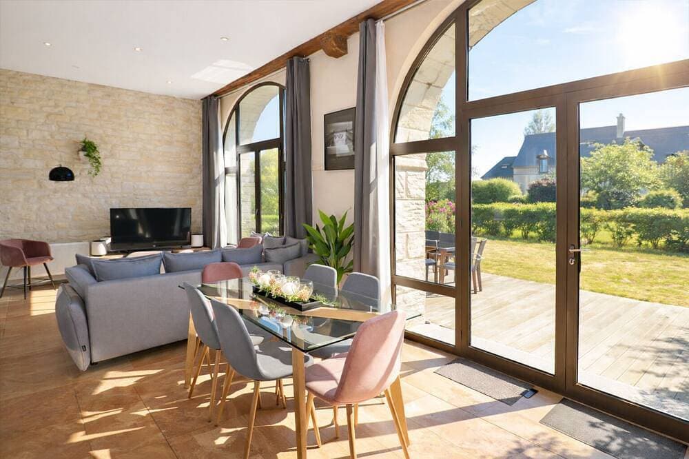 Bright apartment with garden - Omaha Beach 1