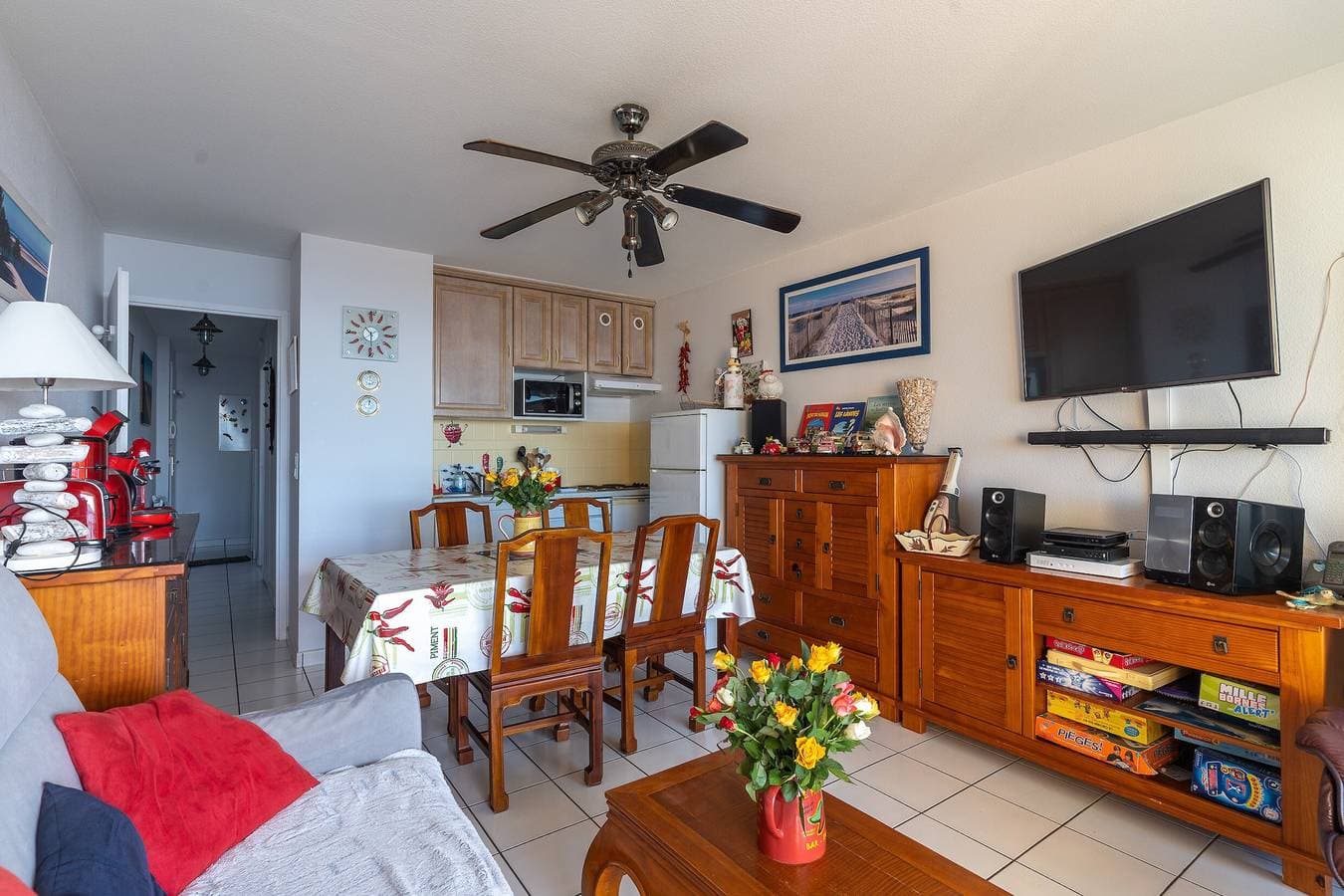 Foto 6 von 18: Ferienwohnung "Didier" mit Meerblick, Terrasse und WLAN