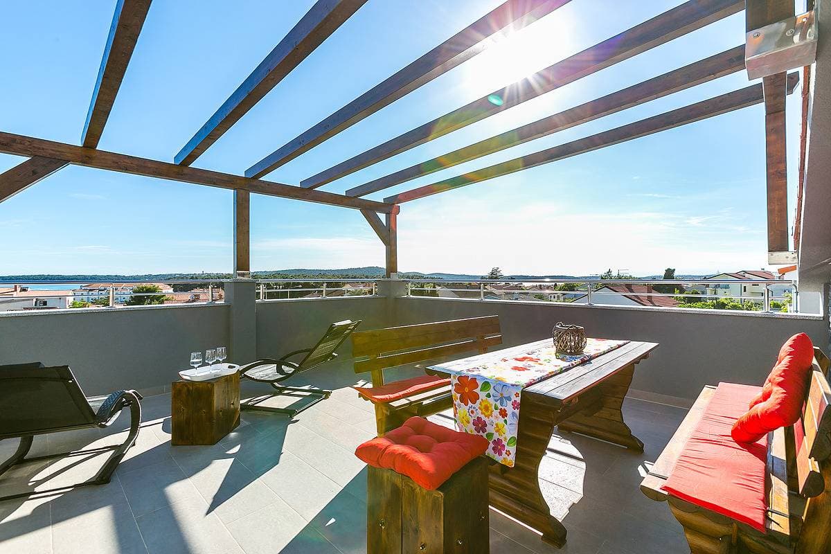 Istriensonne 0146 Tess -  Dachterrasse mit Meerblick! 1