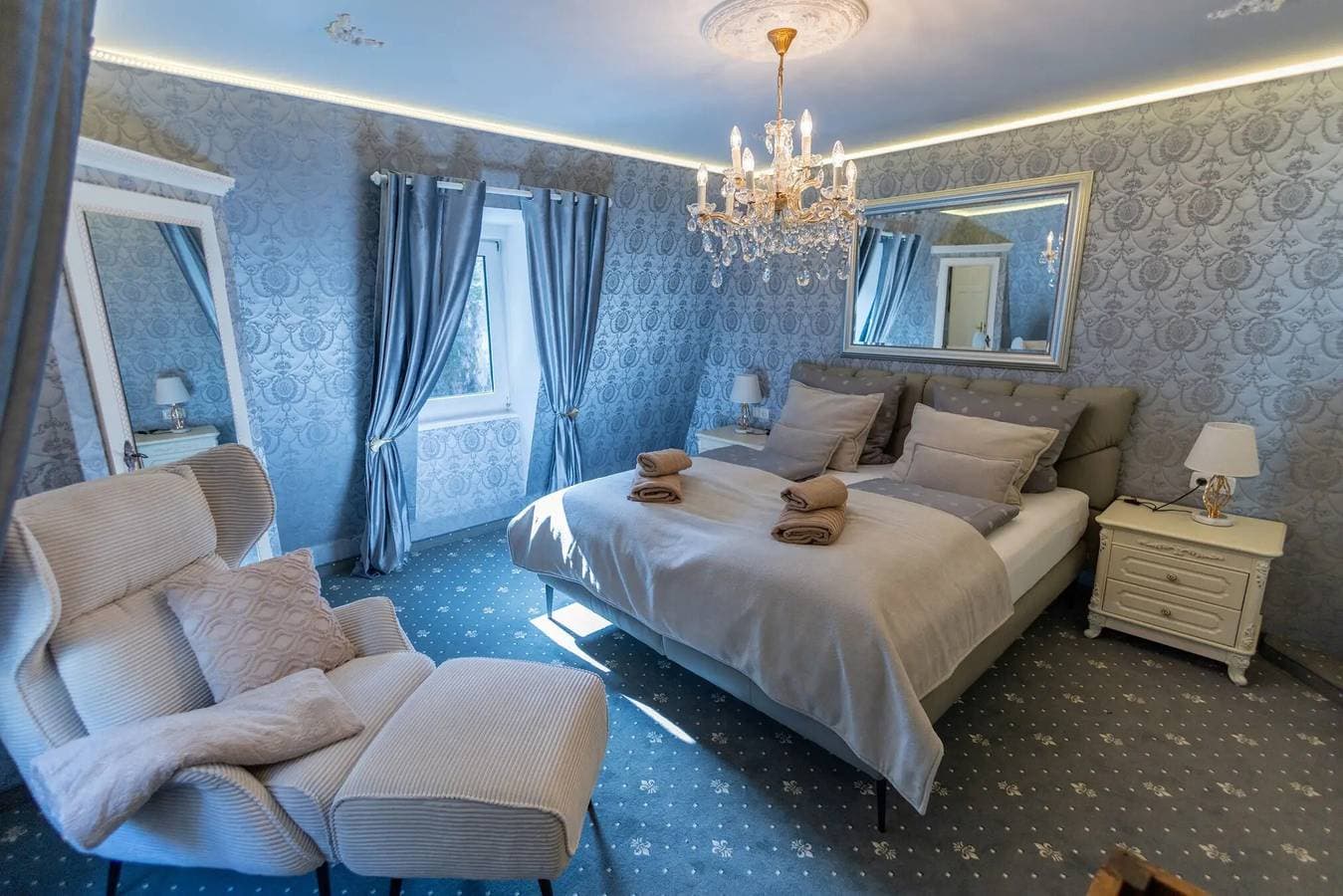 Ferienwohnung Nachtigall im Schloss 1