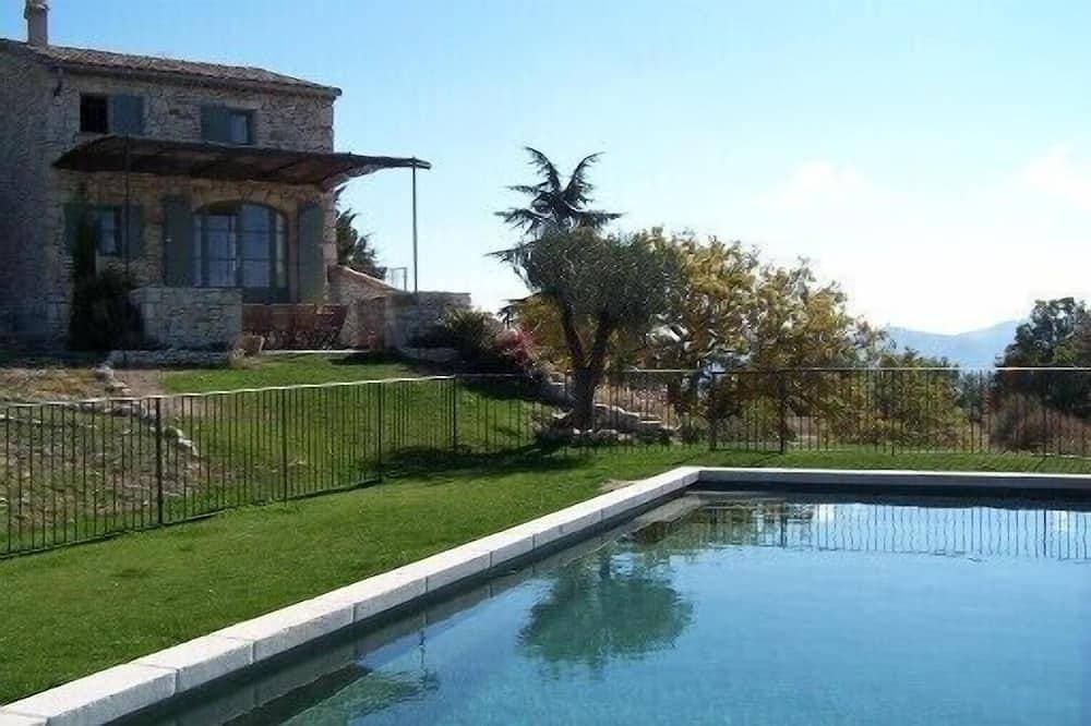 Steinscheune 360 ​​° Blick auf den Luberon und den Bergen Vaucluse 1