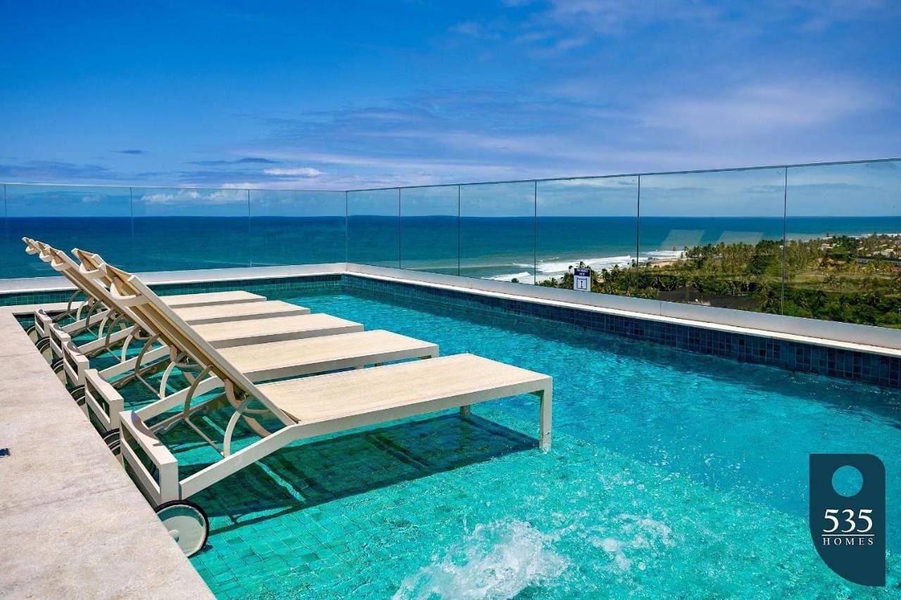 Quarto e sala vista mar em Stella a 400m da praia 1