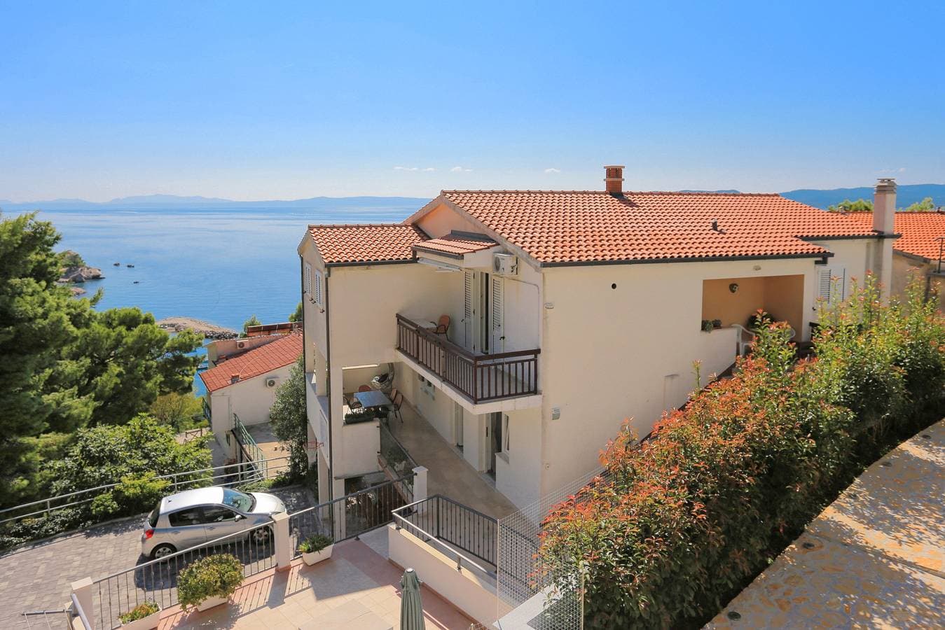 Foto 5 von 19: Studio Appartement mit Terrasse und Meerblick Brela, Makarska -a