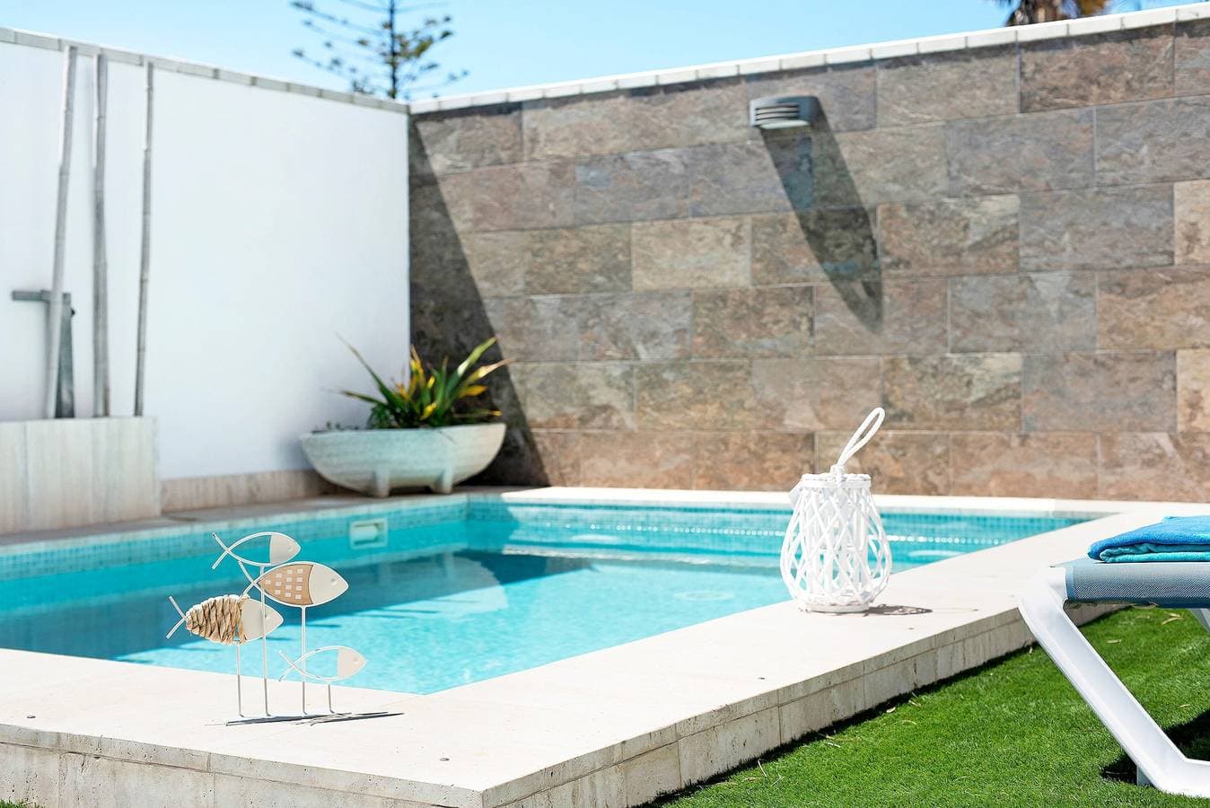 Foto 3 von 27: Ferienhaus 'Casa Orilla Sur B' in Strandnähe mit Pool und WLAN