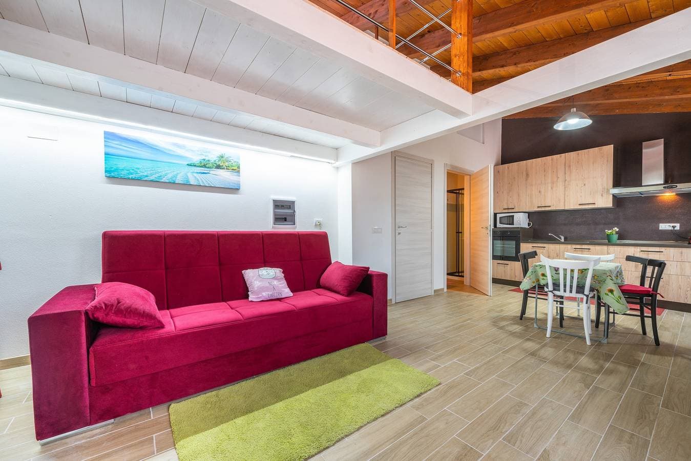 Foto 4 von 22: Einzimmerapartment "Confortevole Loft Sud Sardegna" mit Balkon und WLAN