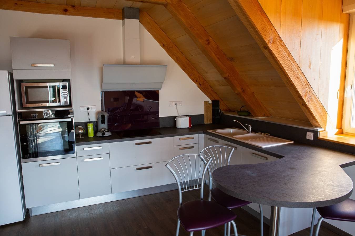 Foto 3 von 35: Charmante Wohnung in Saint-Côme-d'Olt - 80 m² mit Balkon